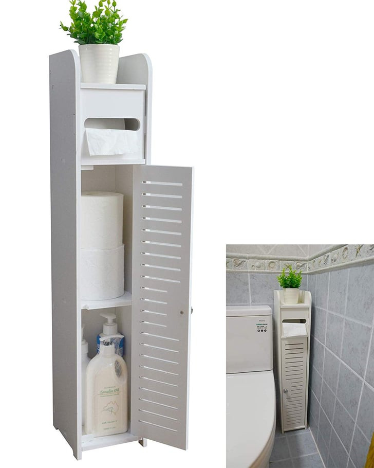 Small Bathroom Cabinet Storage
 Aojezor Small Bathroom Storage Corner Floor Cabinet