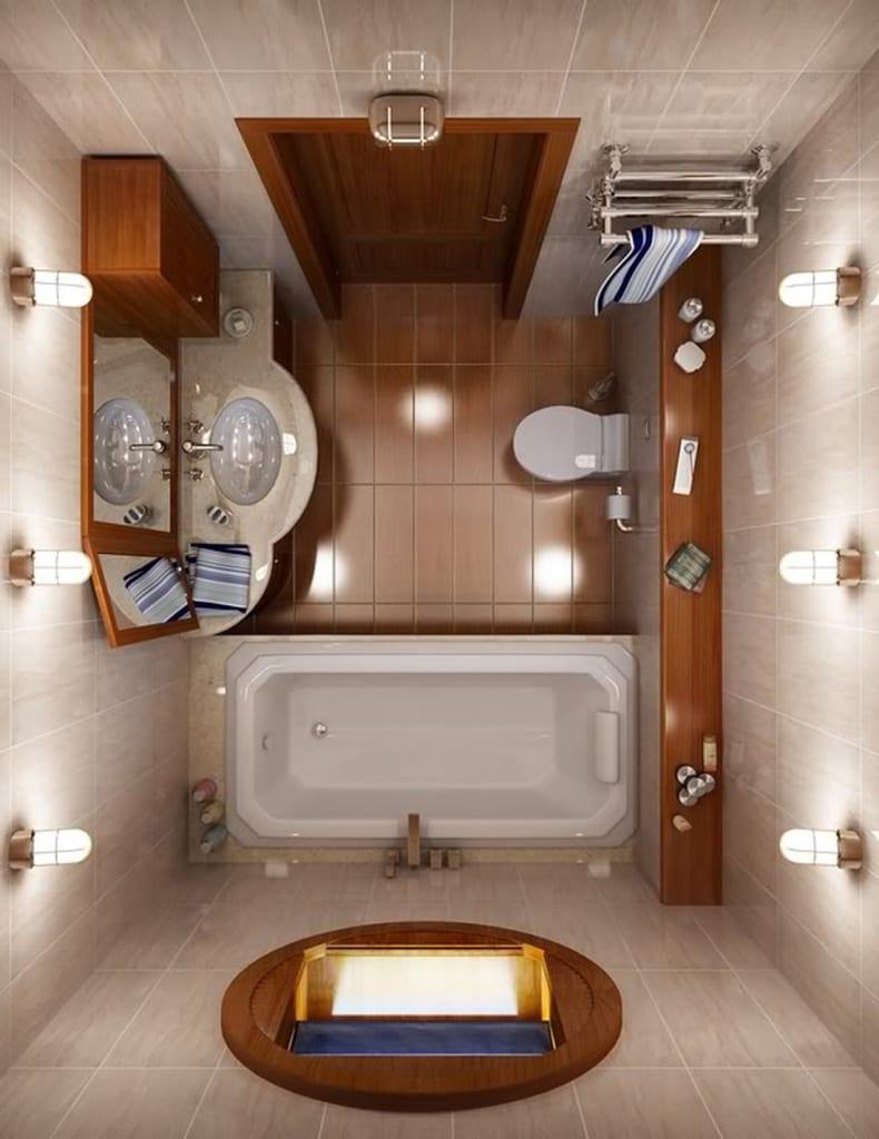 Small Bathroom Layouts
 12 Space Saving Designs for Small Bathroom Layouts