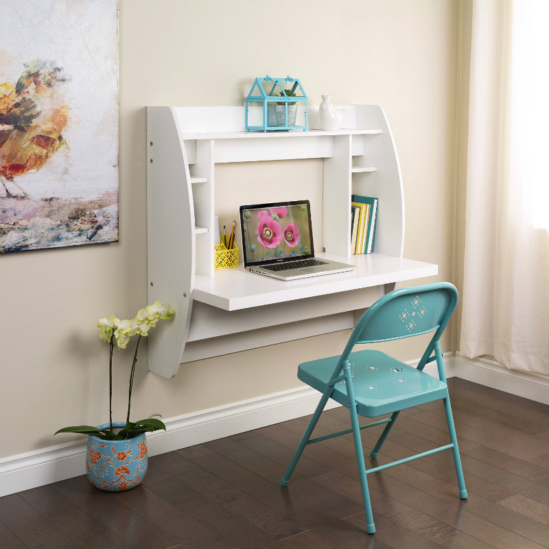 Small Bedroom Desk Ideas
 Ten space saving desks that work great in small living