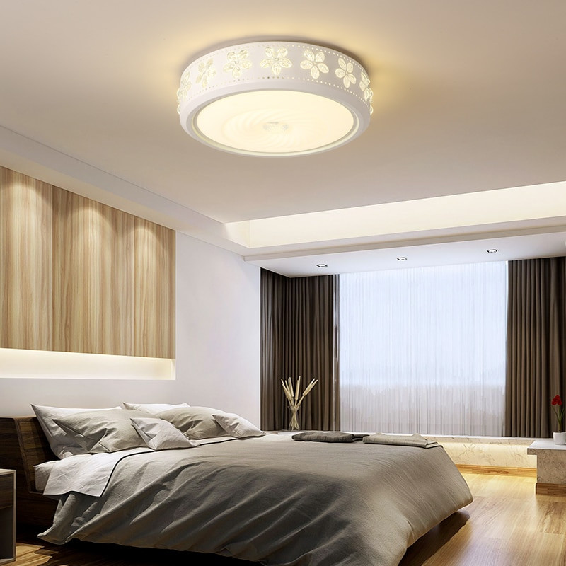 Small Bedroom Lighting
 Warm romantic room lighting creative personality living