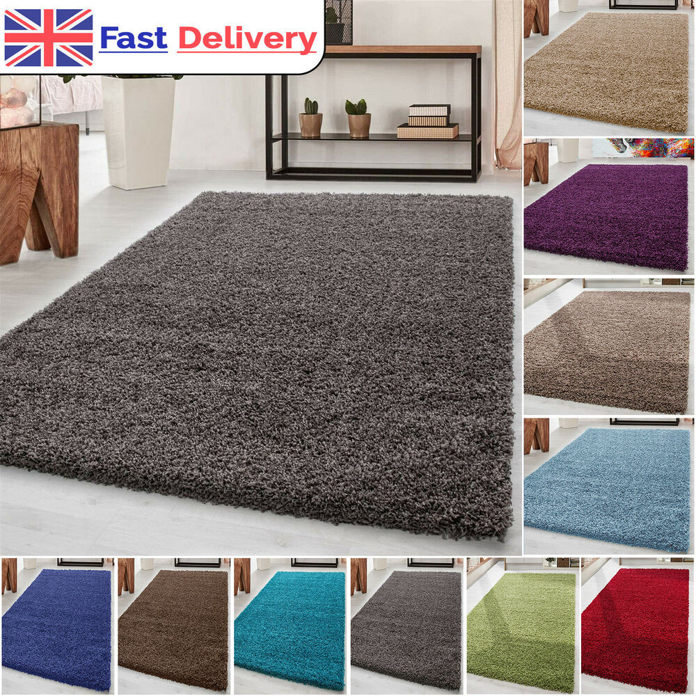 Small Bedroom Rugs
 MODERN SMALL X LARGE PLAIN SHAGGY SOFT RUG BEDROOM FLOOR