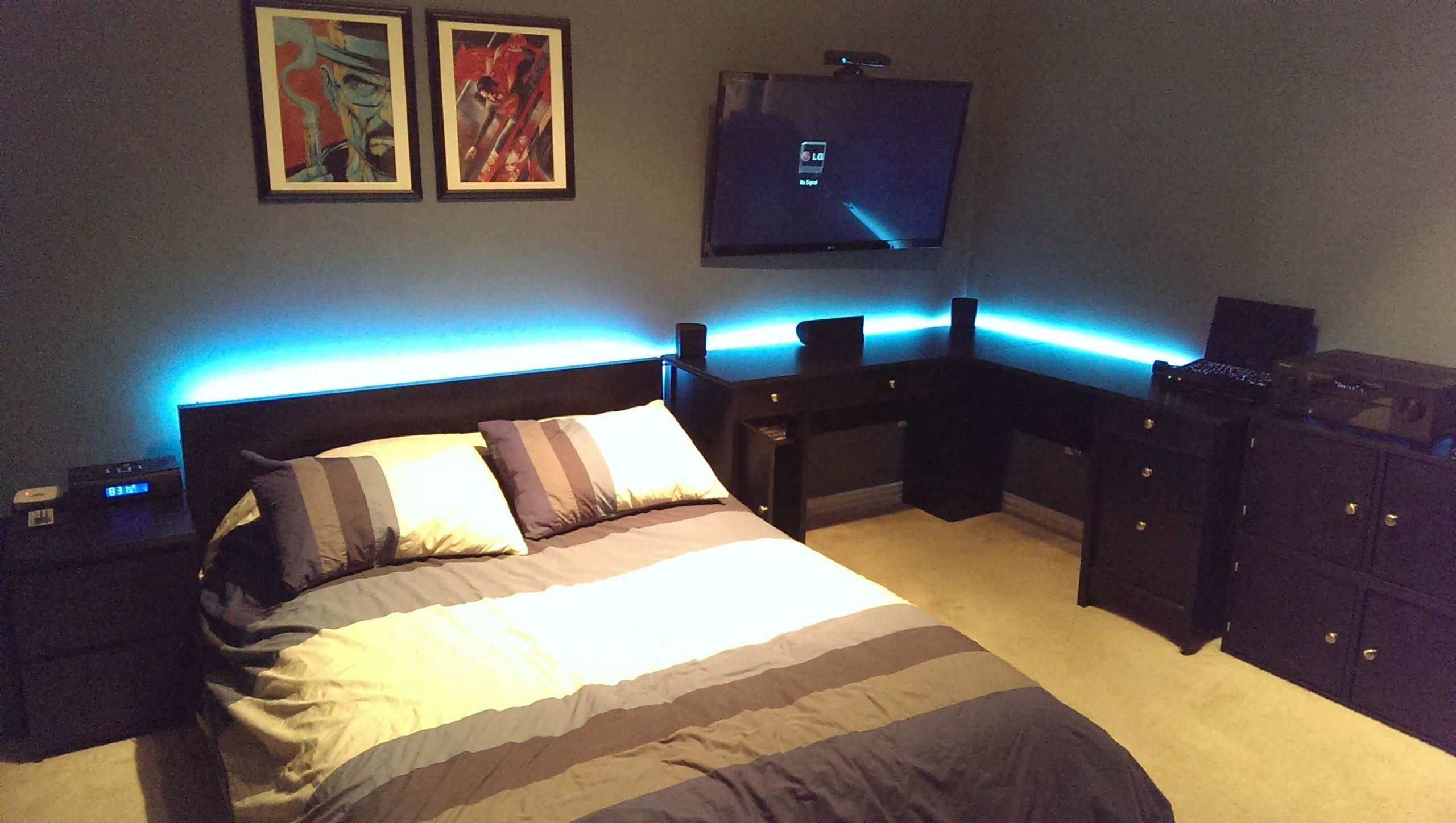 Small Bedroom Setup Ideas
 Awesome Small Bedroom Gaming Setup For Your Home Ideas