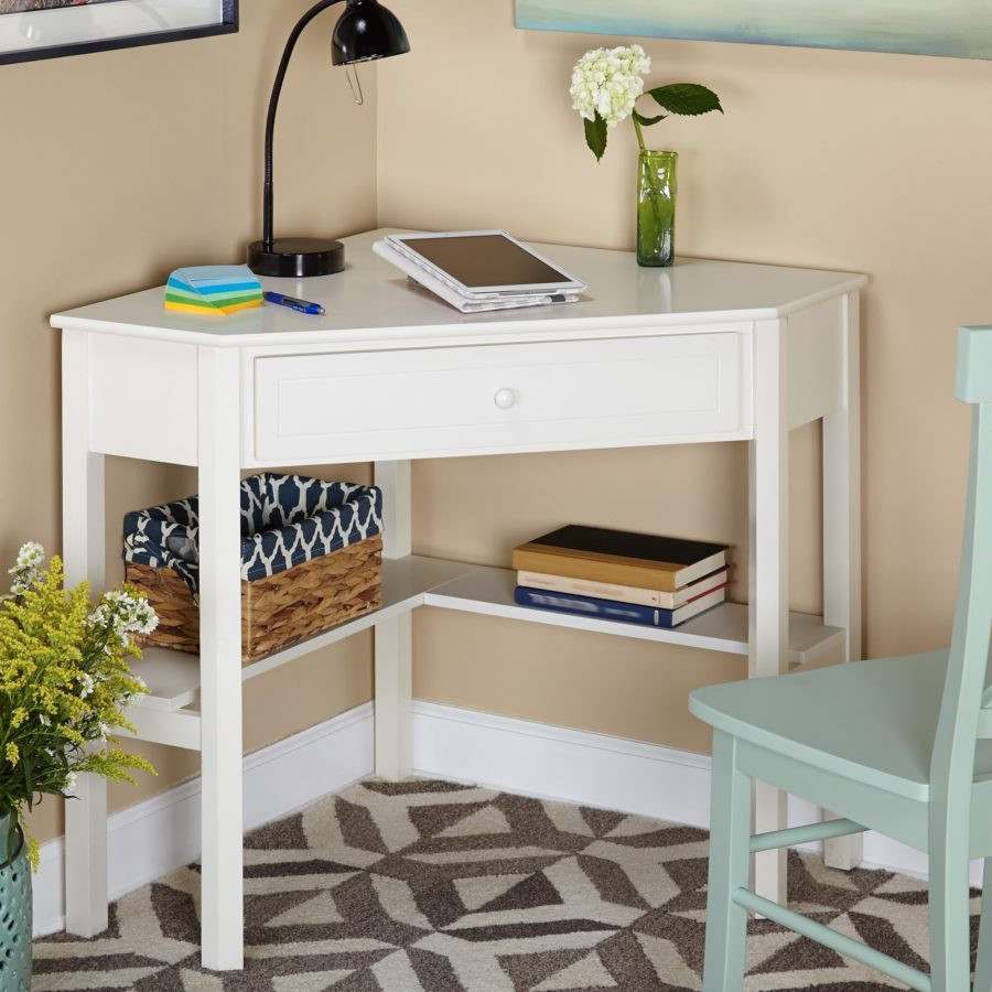 Small Bedroom With Desk
 These 15 Corner Vanities Will Add A Bit of Luxury To Your