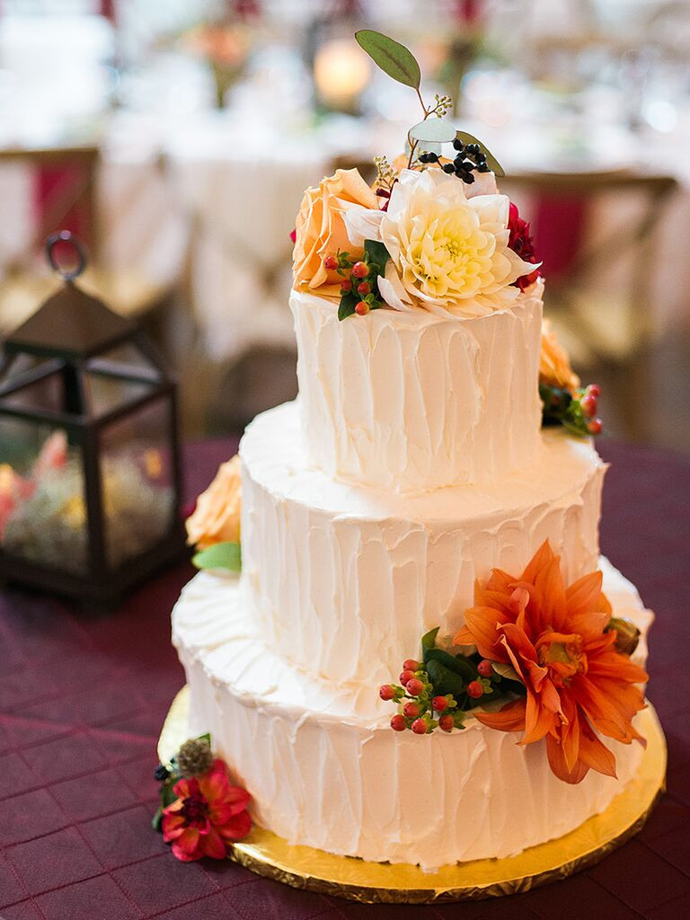 Small Fall Wedding Cakes
 17 Gorgeous Fall Wedding Cakes