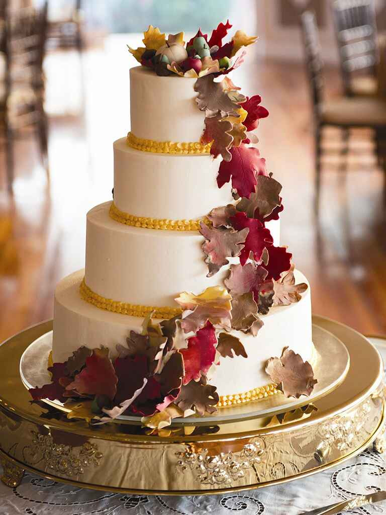 Small Fall Wedding Cakes
 17 Gorgeous Fall Wedding Cakes