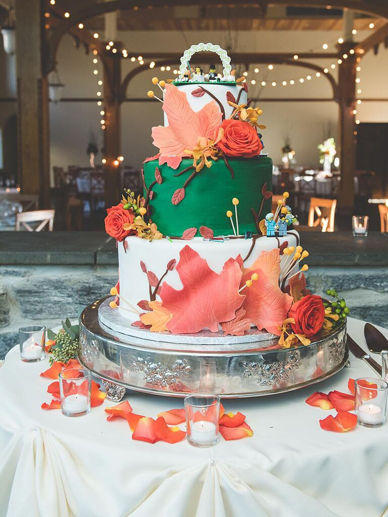 Small Fall Wedding Cakes
 17 Gorgeous Fall Wedding Cakes