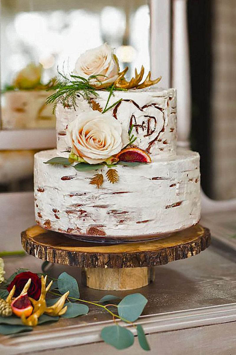 Small Fall Wedding Cakes
 10 Awesome Rustic Wedding Cake Ideas For Sweet Wedding