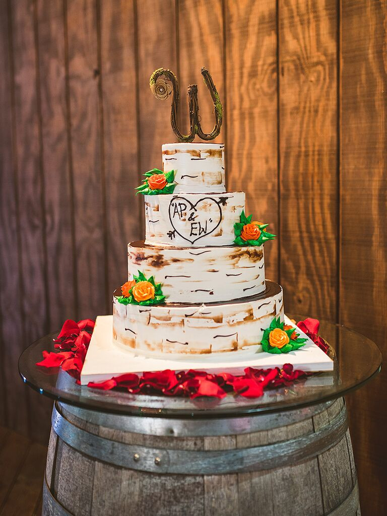 Small Fall Wedding Cakes
 17 Gorgeous Fall Wedding Cakes