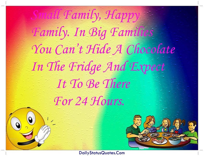 Small Family Quote
 Quotes about Small Family 73 quotes