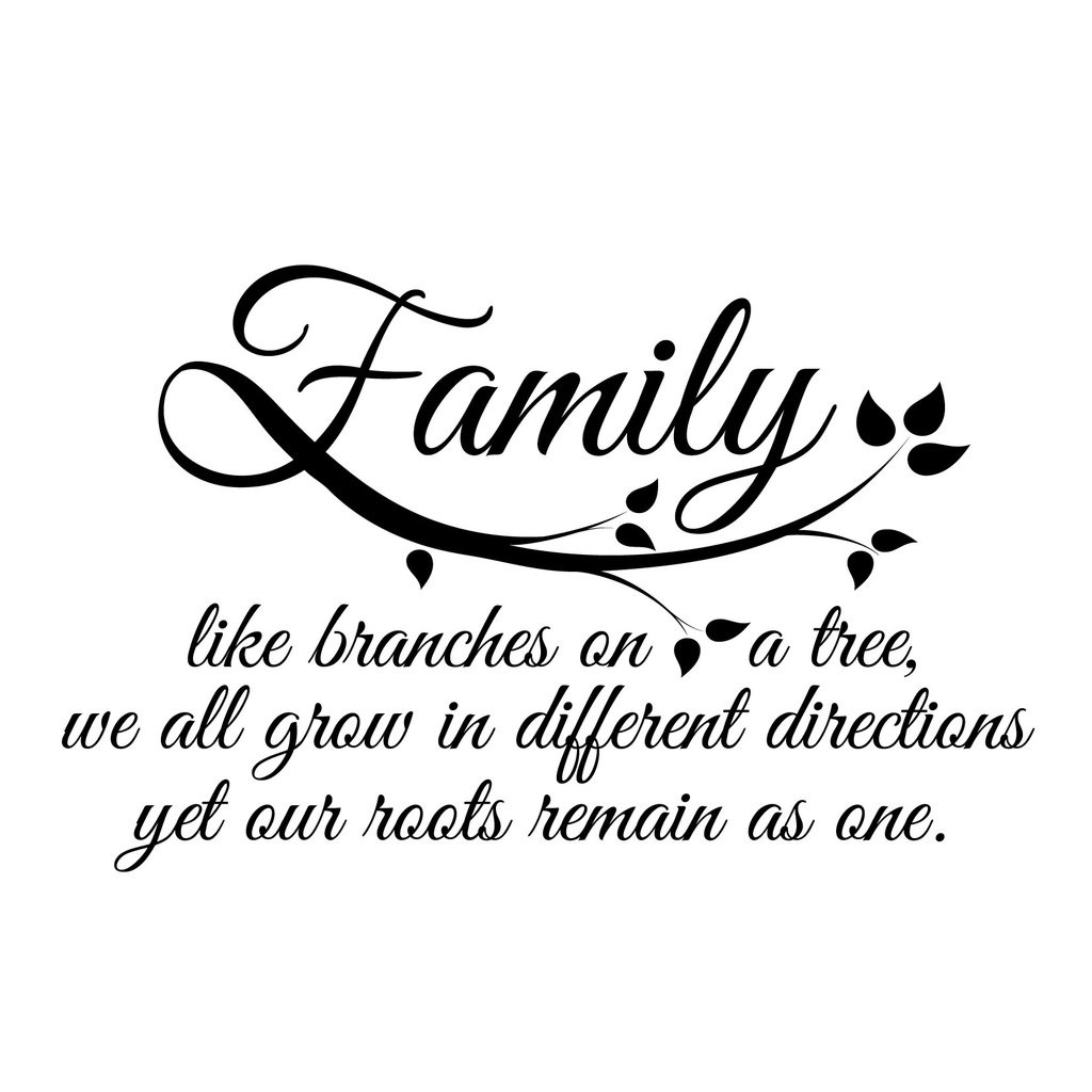 Small Family Quote
 Small Family Quote in Black SALE – Dana Decals