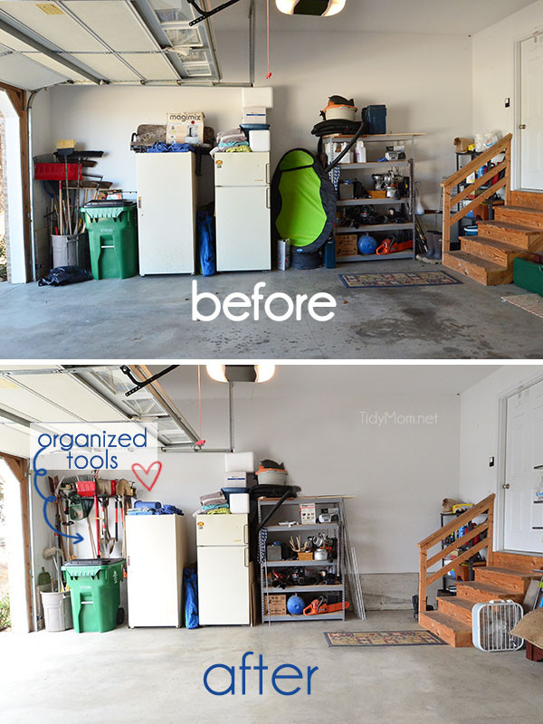 Small Garage Organization
 Garage Organization