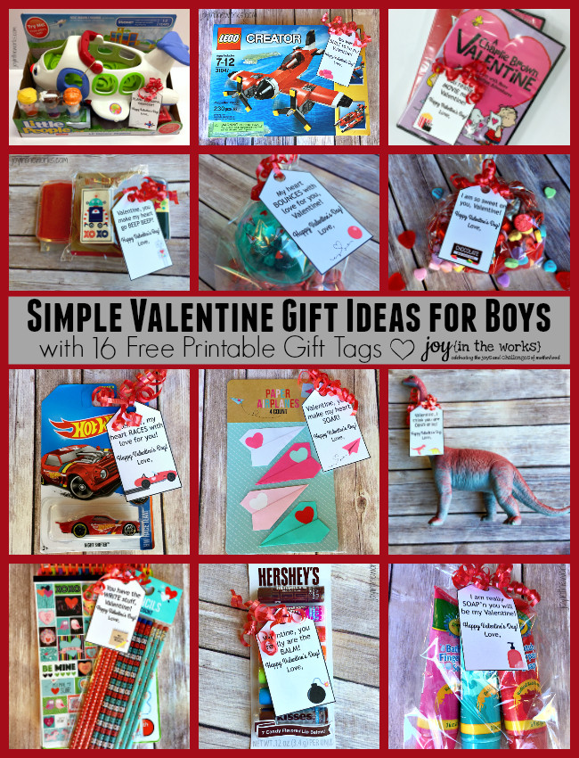 Small Gift Ideas For Boys
 Simple Valentine Gift Ideas for Boys Joy in the Works