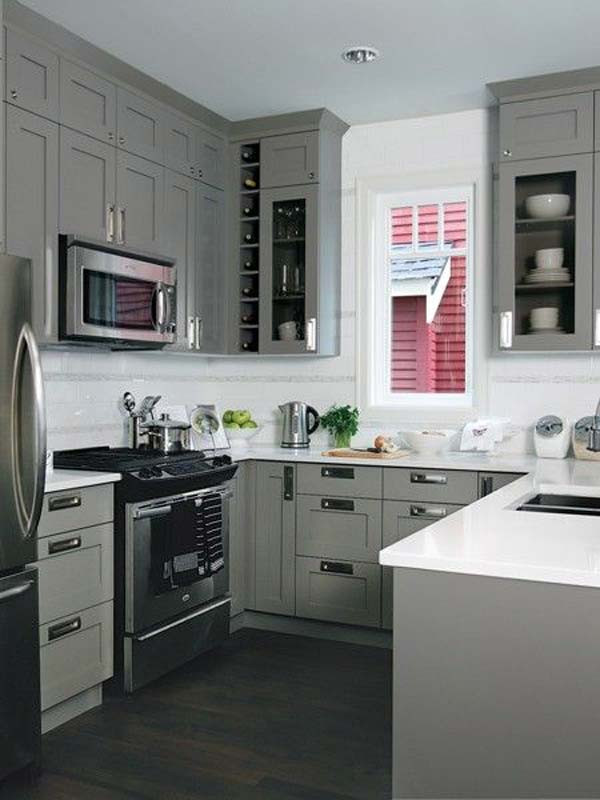 Small Kitchen Cabinet Design
 19 Beautiful Showcases of U Shaped Kitchen Designs for