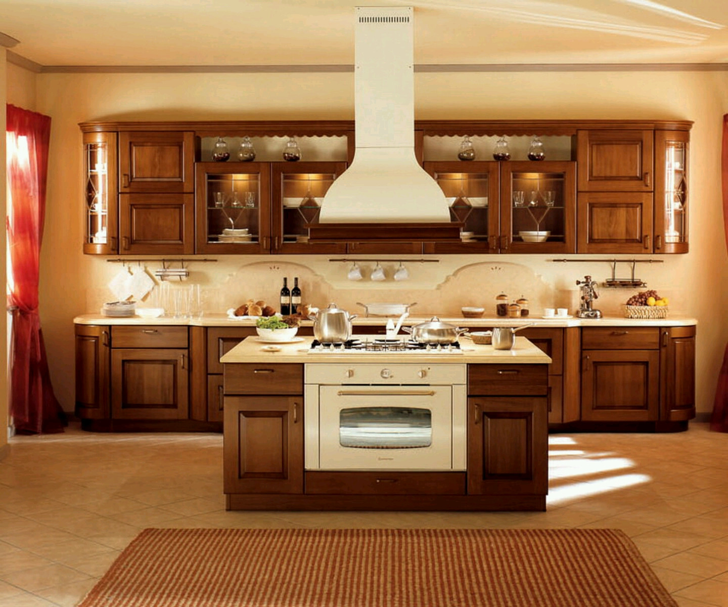 Small Kitchen Cabinet Design
 New home designs latest Modern kitchen cabinets designs