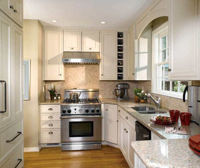 Small Kitchen Cabinet Design
 Small Kitchen Design with f White Cabinets Decora