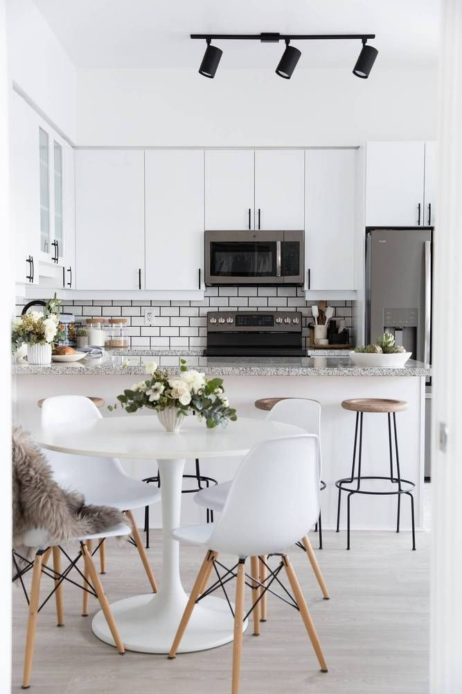 Small Kitchen Dining Room Ideas
 Stephanie Sterkovski’s Minimalist 800 Square Foot Home Is