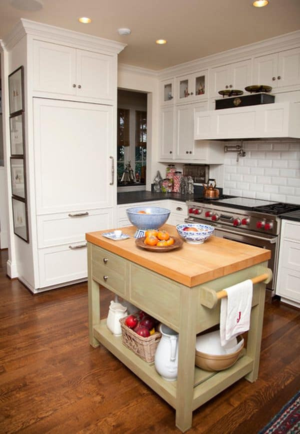 Small Kitchen Ideas With Islands
 48 Amazing space saving small kitchen island designs