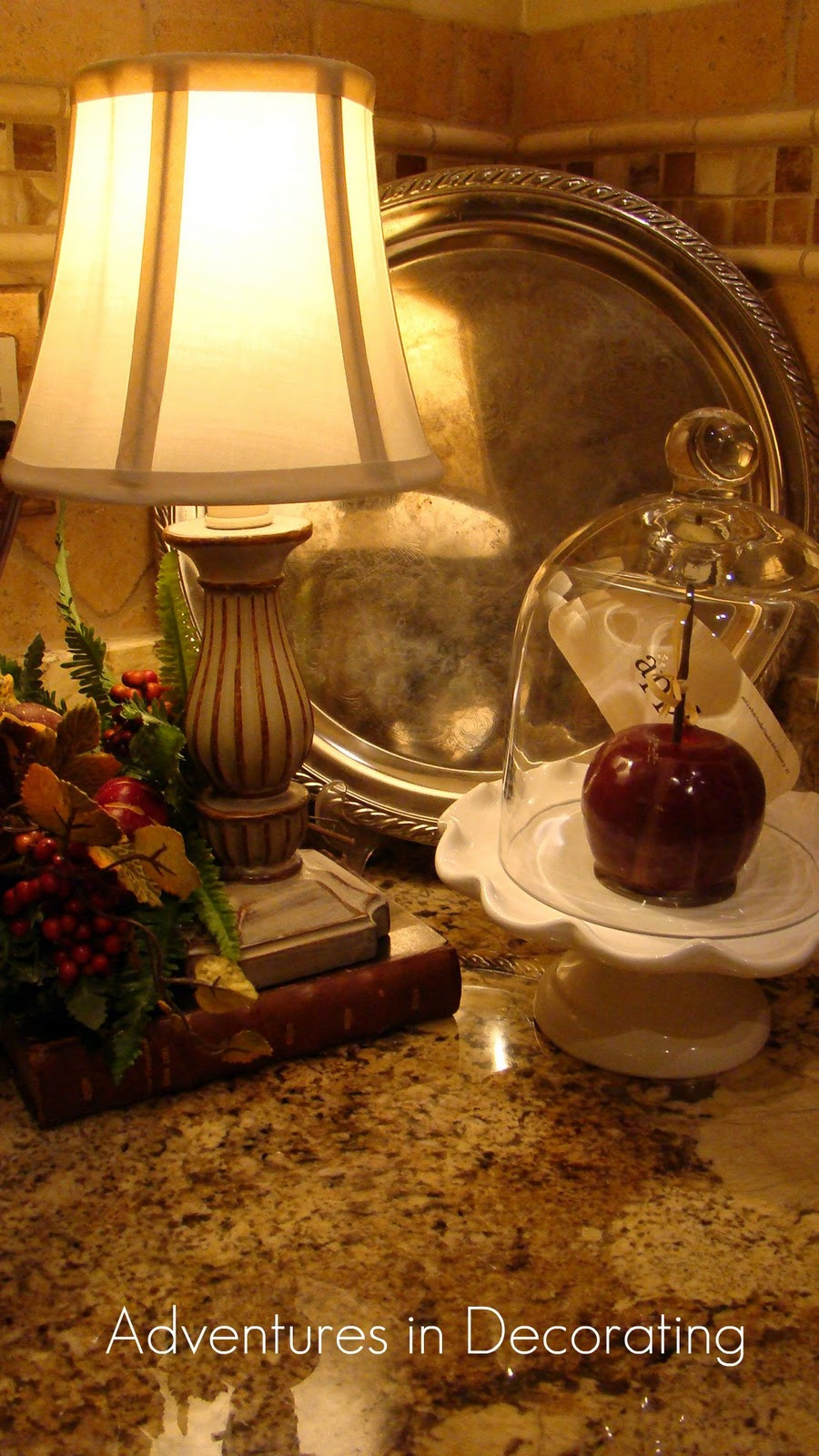 Small Kitchen Lamps
 Adventures in Decorating Fall in the Kitchen