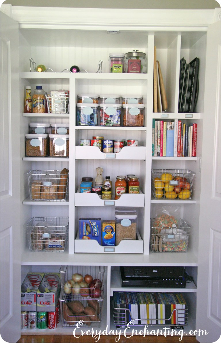 Small Kitchen Pantry Organizer
 20 Incredible Small Pantry Organization Ideas and