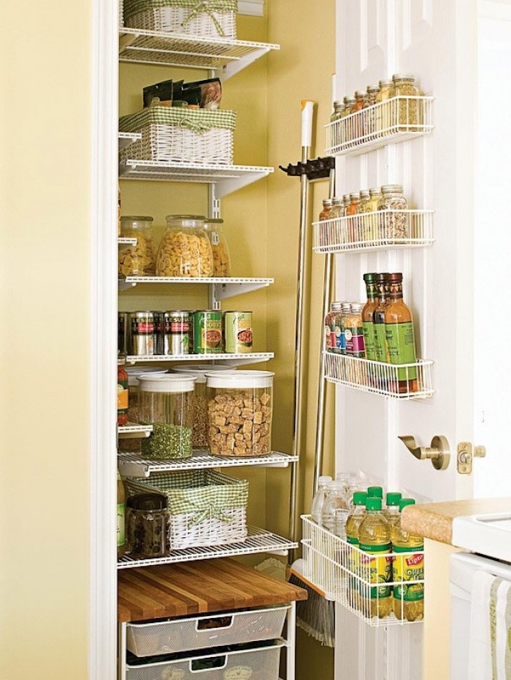 Small Kitchen Pantry Organizer
 Creative Pantry Organizing Ideas and Solutions