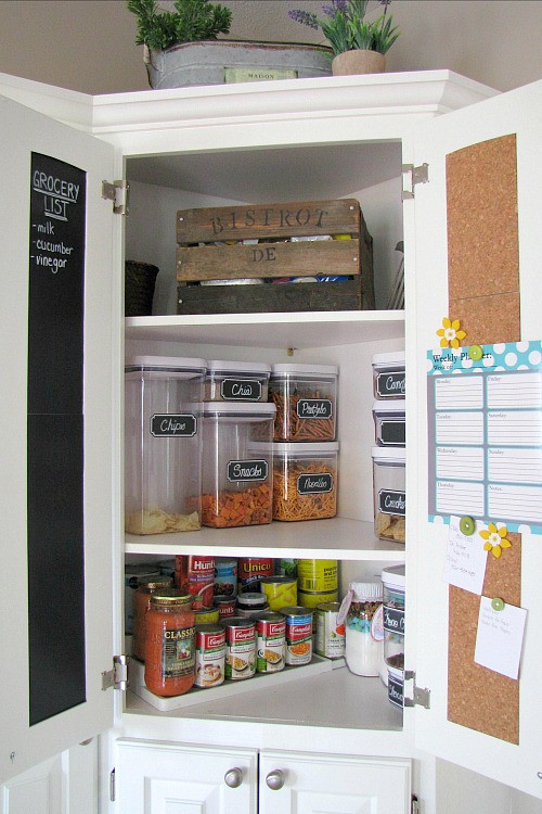 Small Kitchen Pantry Organizer
 Pantry Organization Tips Clean and Scentsible