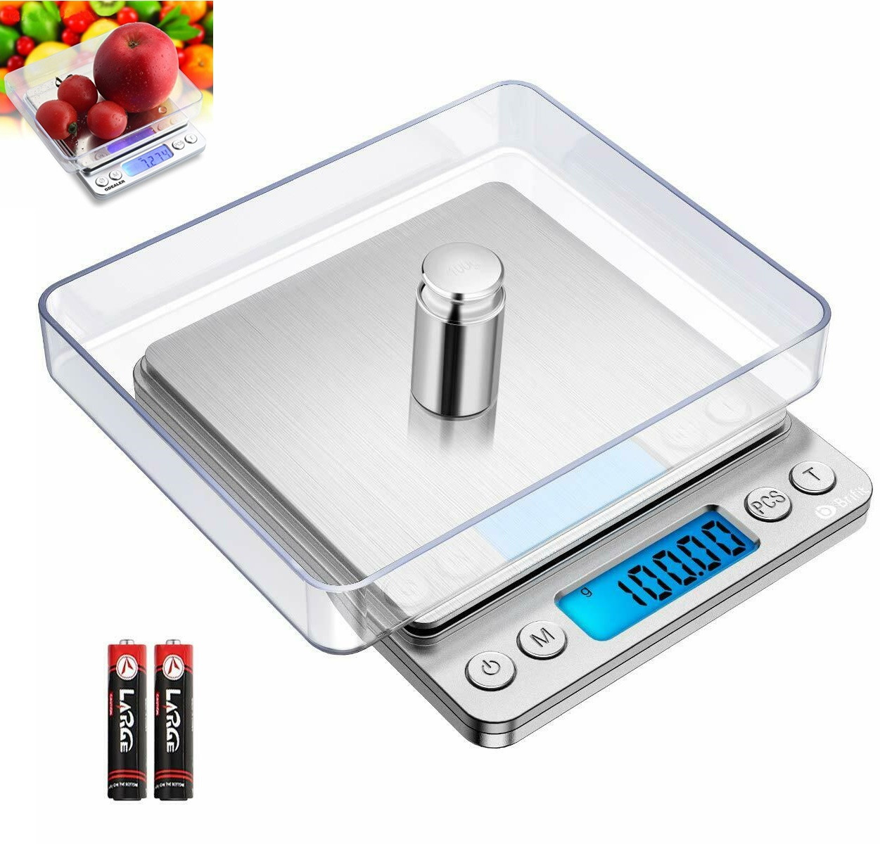Small Kitchen Scales
 Digital Kitchen Scale Food Scale Weight Grams and Oz