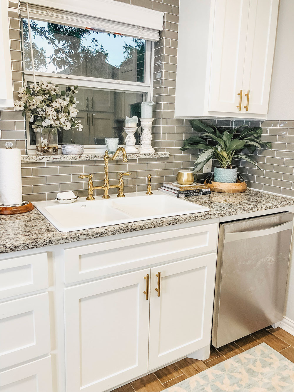 Small Kitchen Sinks
 Our Kitchen Sink Woes Our Small Kitchen Reveal