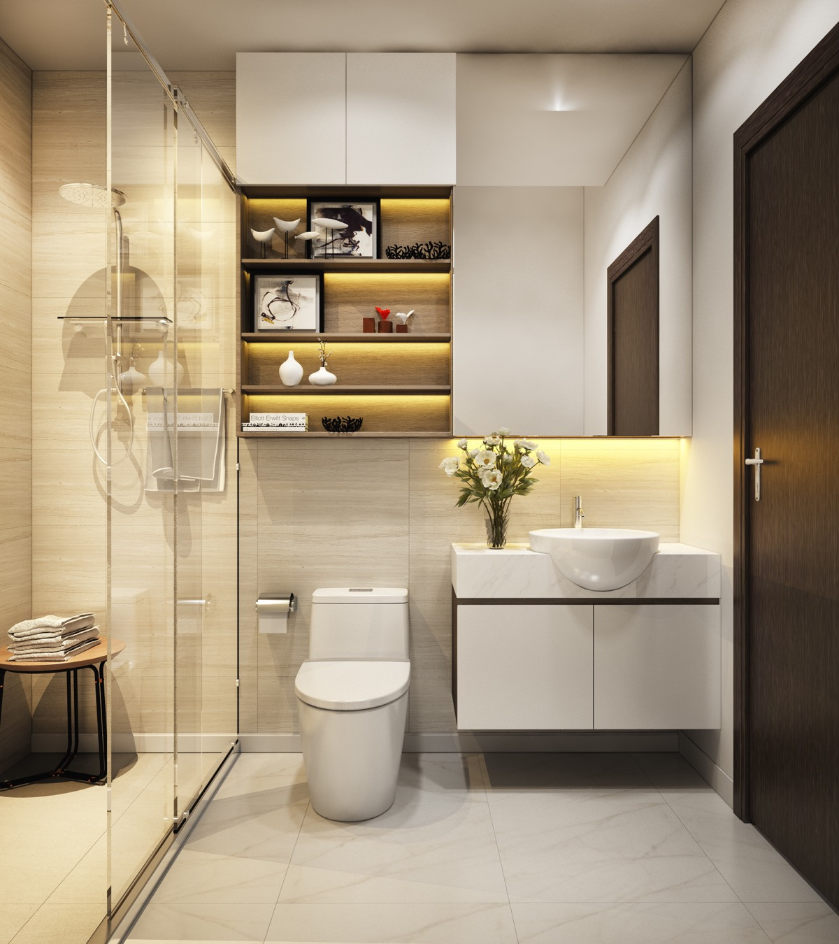 Small Modern Bathroom Ideas
 40 Modern Minimalist Style Bathrooms