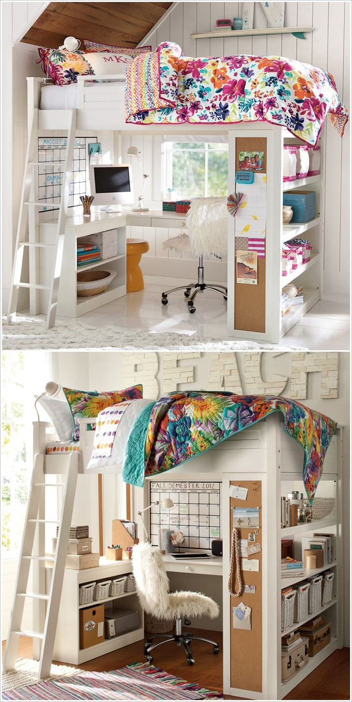Small Space Solutions Bedroom
 10 Clever Solutions for Small Space Teen Bedrooms