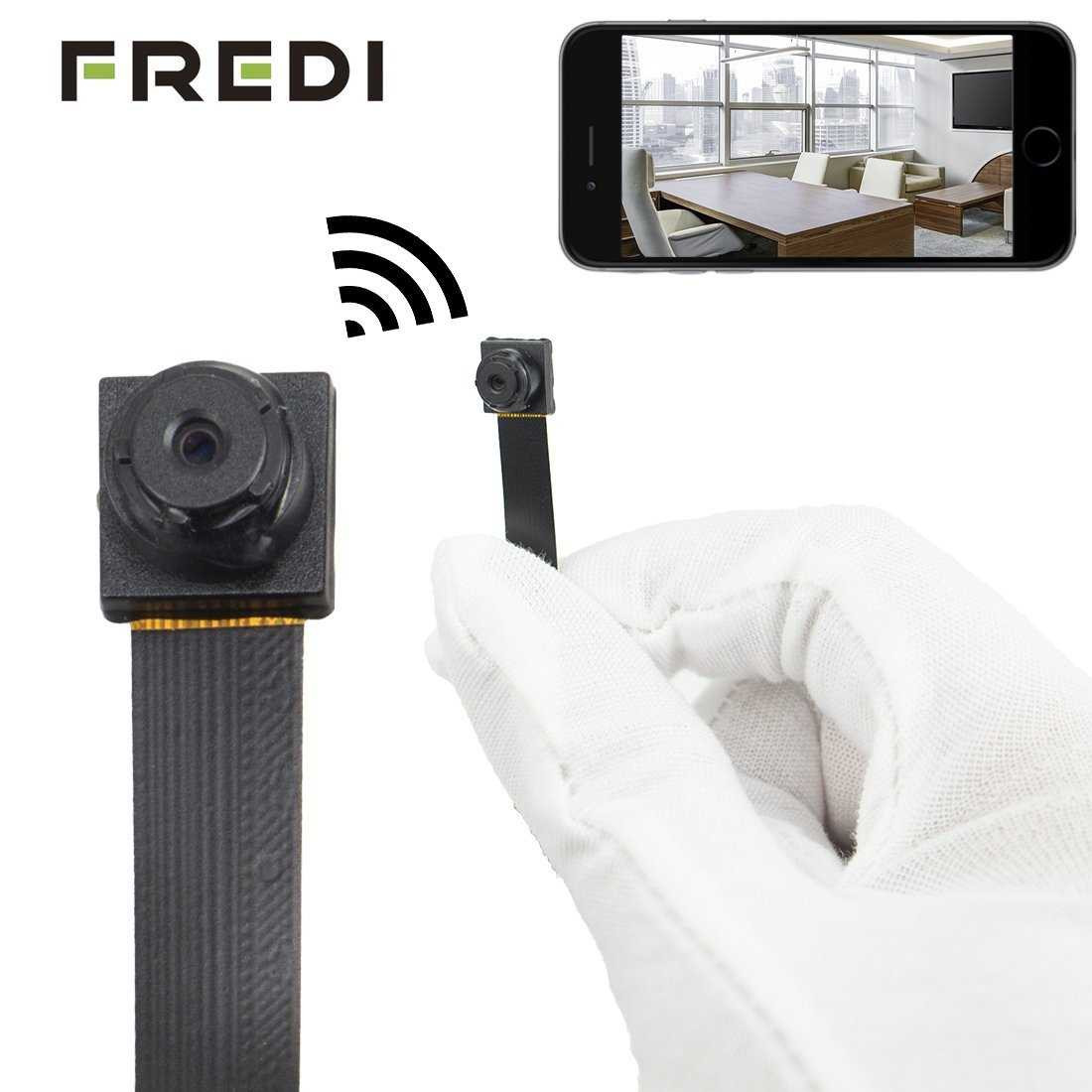 Small Spy Cameras For Bedroom
 FREDI HD Mini Small Portable P2P Wireless WiFi Digital