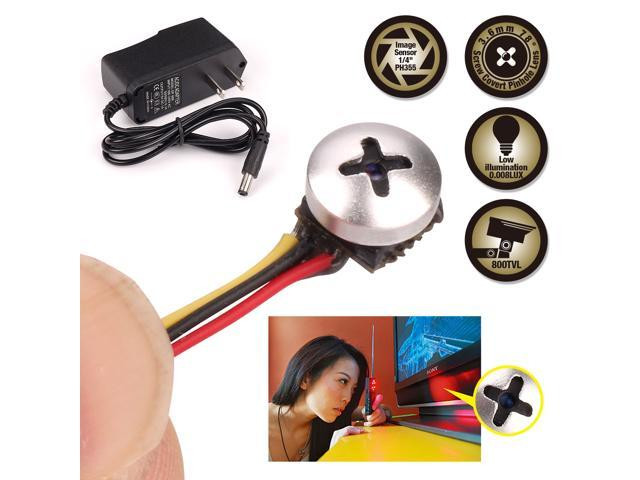 Small Spy Cameras For Bedroom
 Spy Camera ZOTER Button Screw Hidden Pinhole Mini Micro