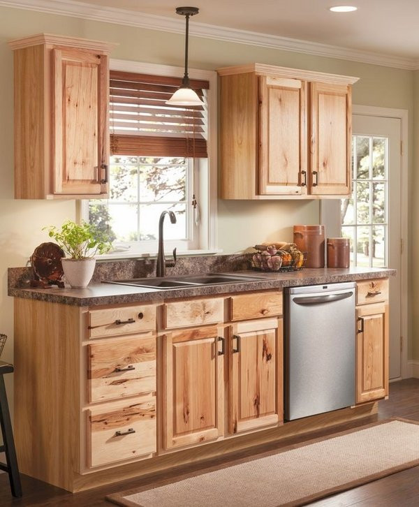 Small Storage Cabinet For Kitchen
 40 ideas for naturally beautiful hickory cabinets in the