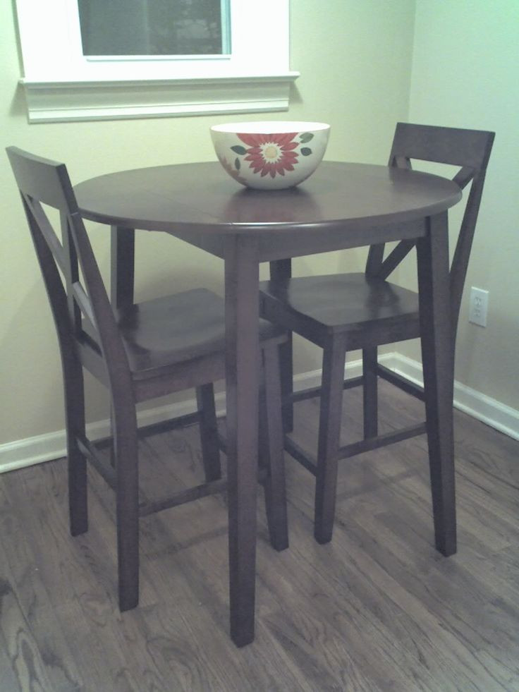 Small Tall Kitchen Tables
 Tall kitchen table with stools Mahogany in KeepItMovin s
