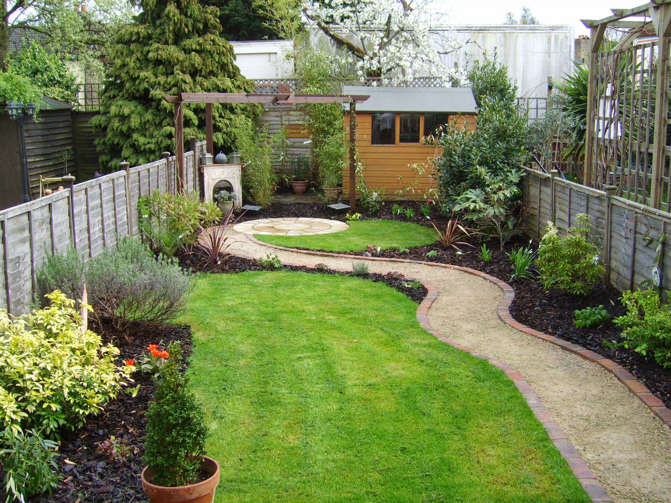 Small Terrace Landscape
 Small but Perfectly formed Floral & Hardy