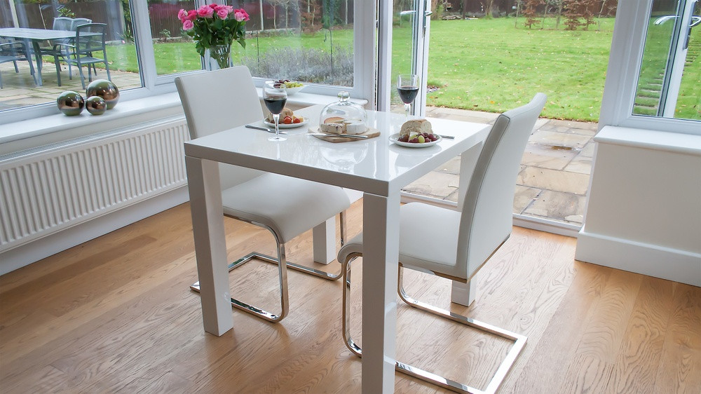 Small White Kitchen Table
 Fern and Verona Two Seater Table With Chairs