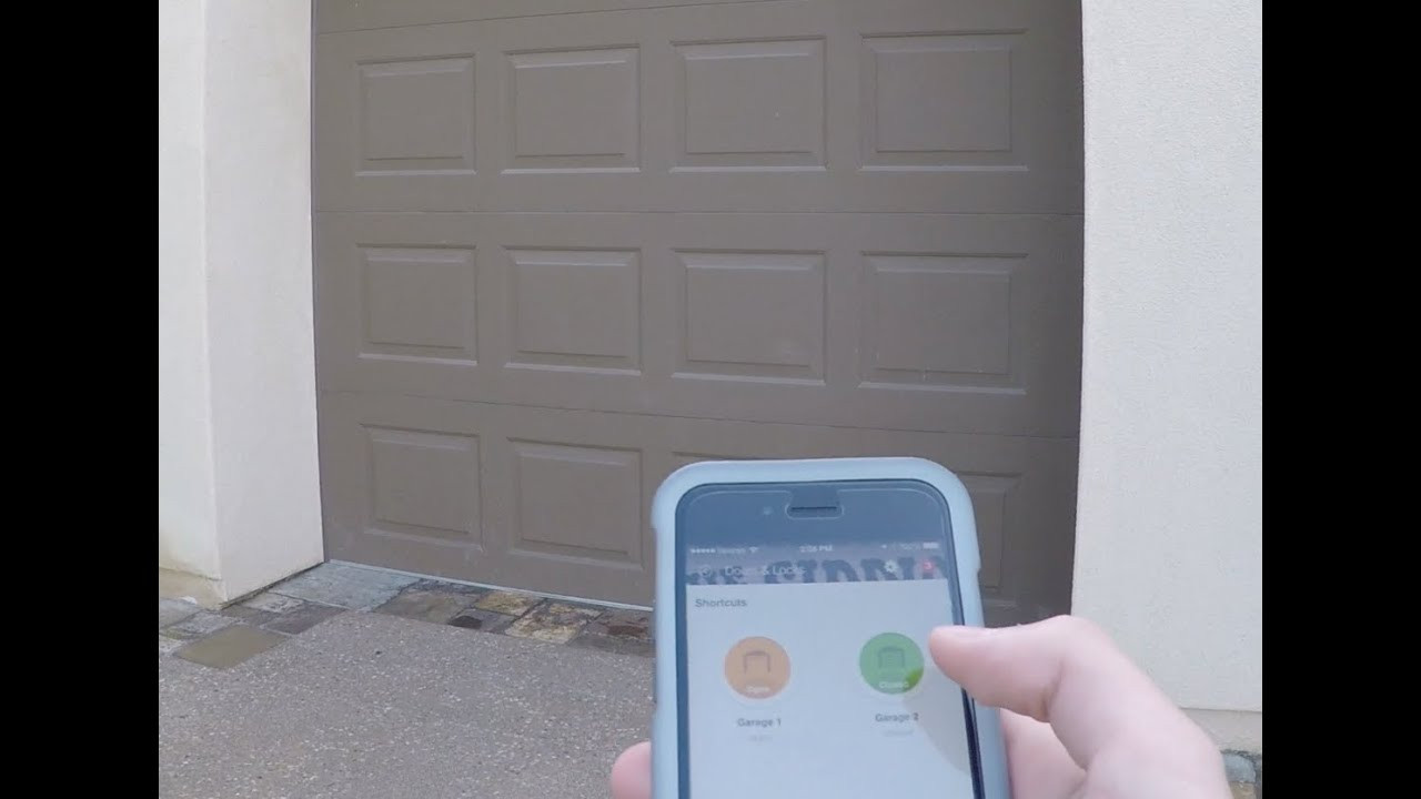 Smartthings Garage Door
 SmartThings Garage