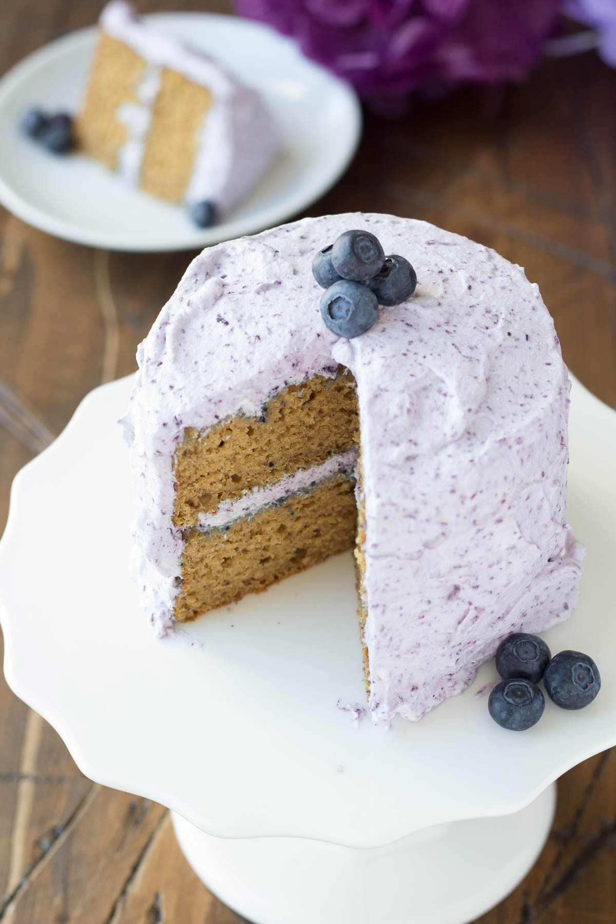 Smash Cake Recipes For Baby
 Healthier Smash Cake Recipe Hannah s Purple Polka Dot 1st