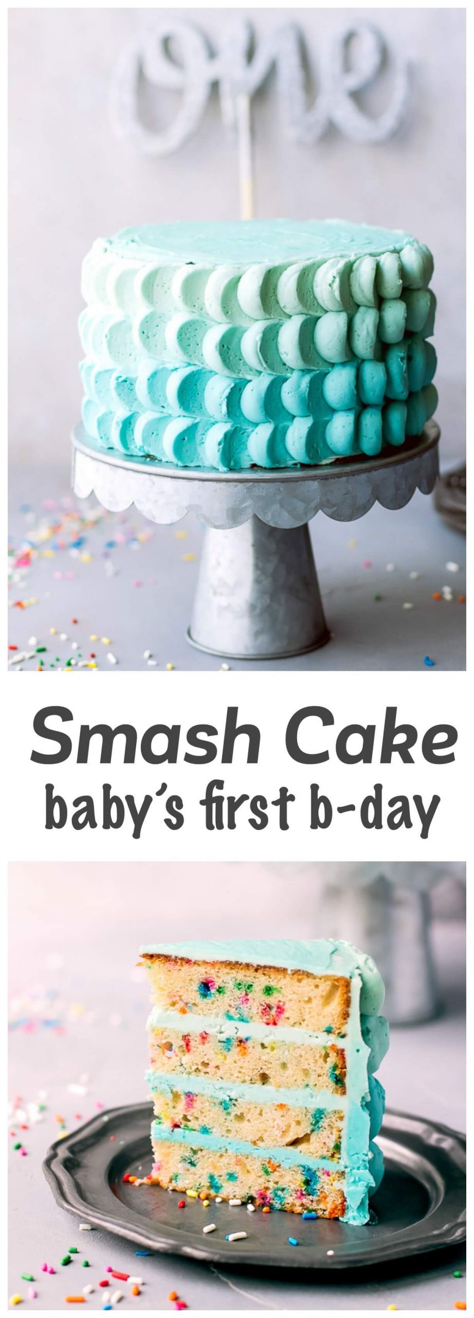 Smash Cake Recipes For Baby
 Smash Cake Recipe Idea Baby Boy s First Birthday Cooking LSL