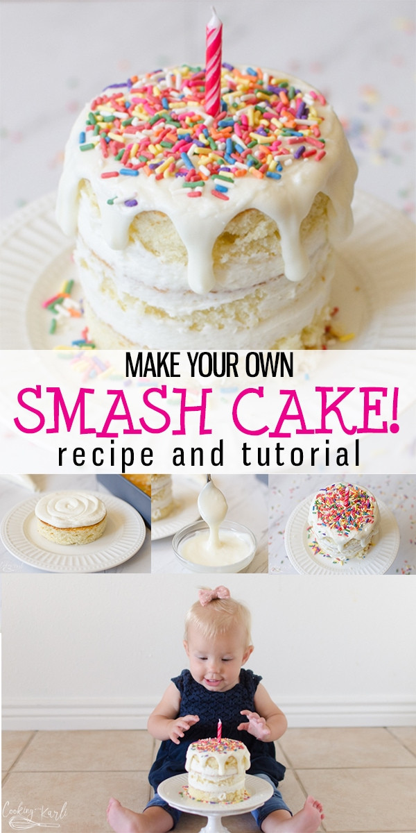 Smash Cake Recipes For Baby
 Smash Cake Recipe and Tutorial Cooking With Karli