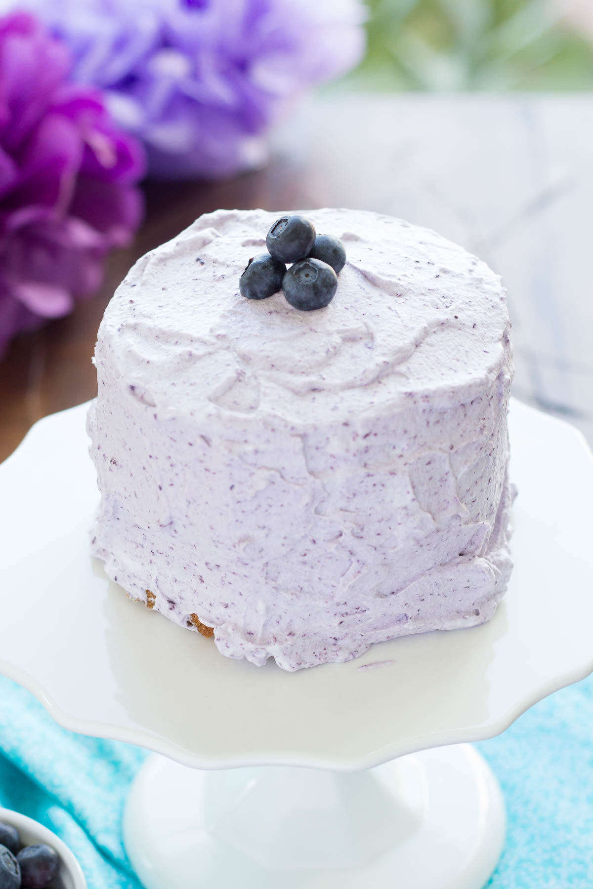 Smash Cake Recipes For Baby
 Healthier Smash Cake Recipe Hannah s Purple Polka Dot 1st