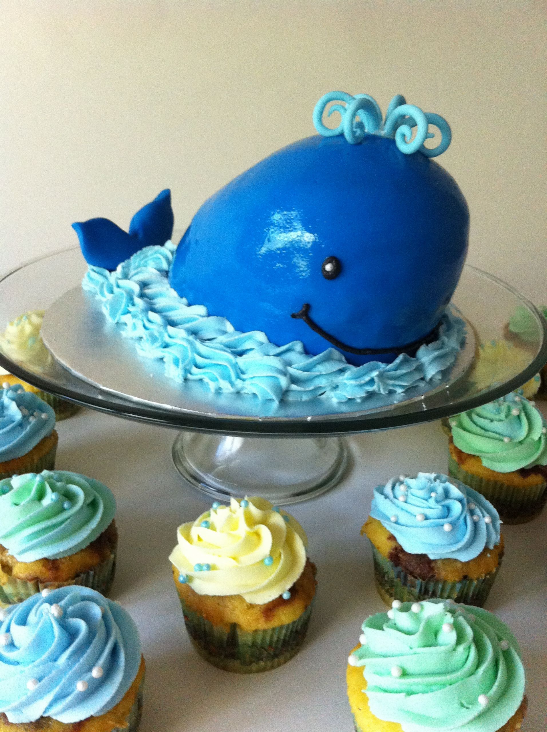 Smash Cakes For 1st Birthday
 A Whale of a 1st birthday smash cake