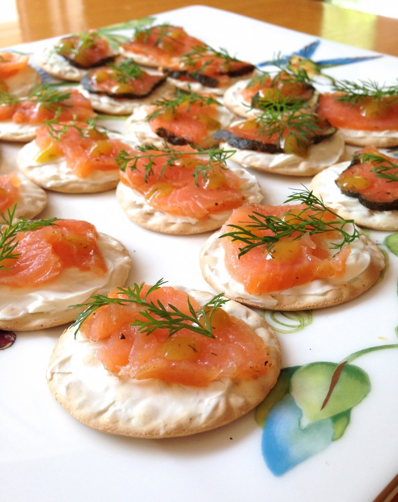 Smoked Salmon And Cream Cheese Appetizer
 Smoked Salmon & Cream Cheese Crackers Not Your Average