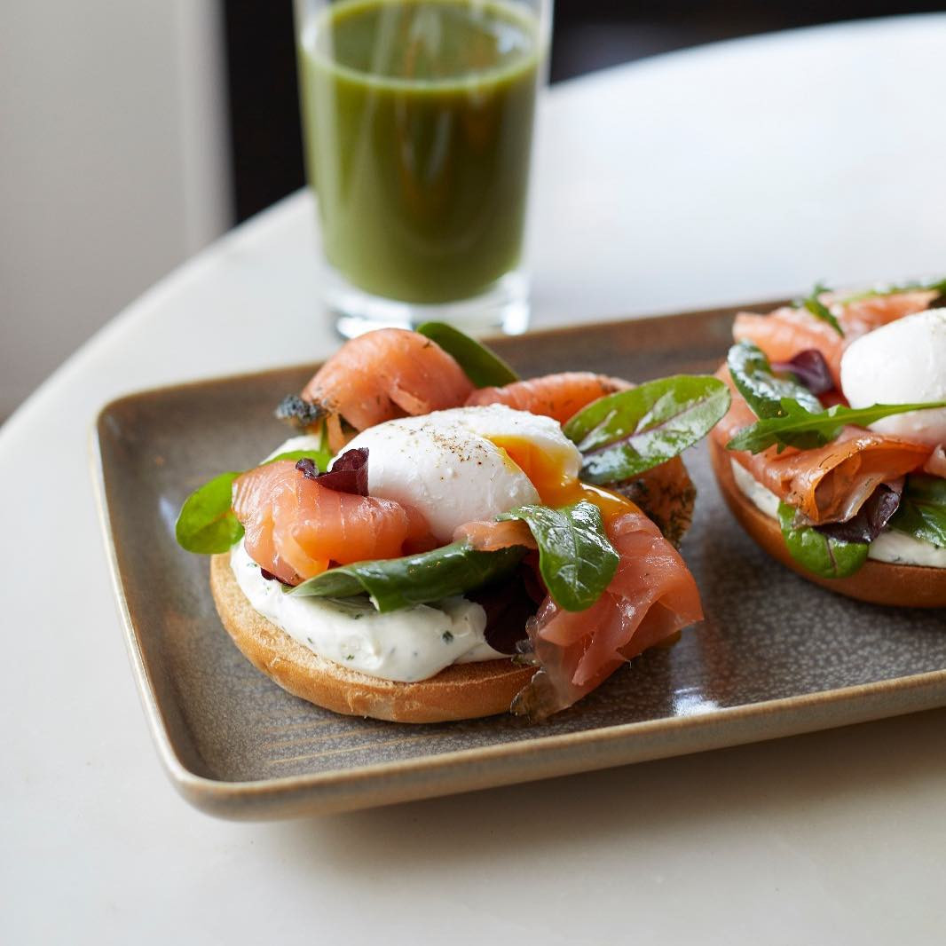 Smoked Salmon Bagel
 Smoked Salmon Bagels in London Top 10