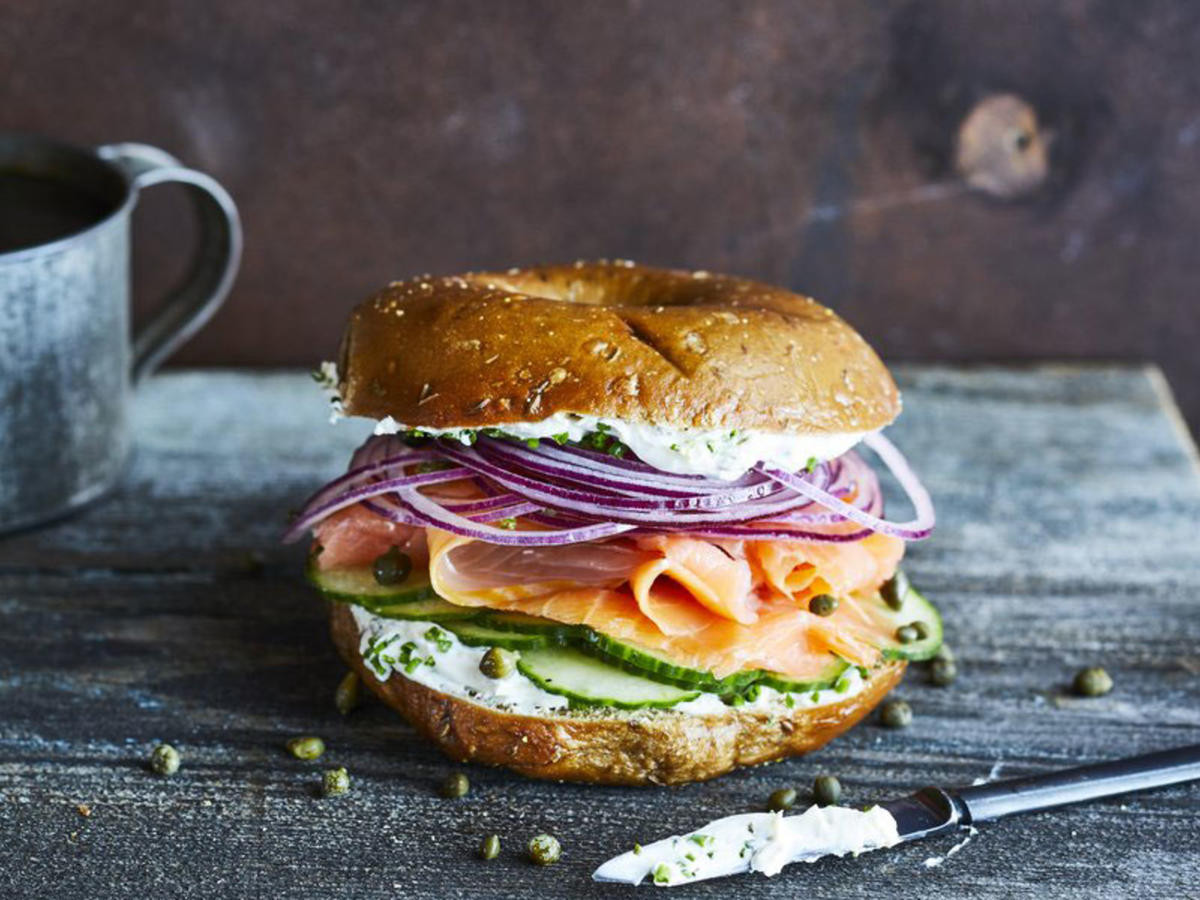 Smoked Salmon Bagel
 Smoked Salmon Bagel Recipe Sunset Magazine