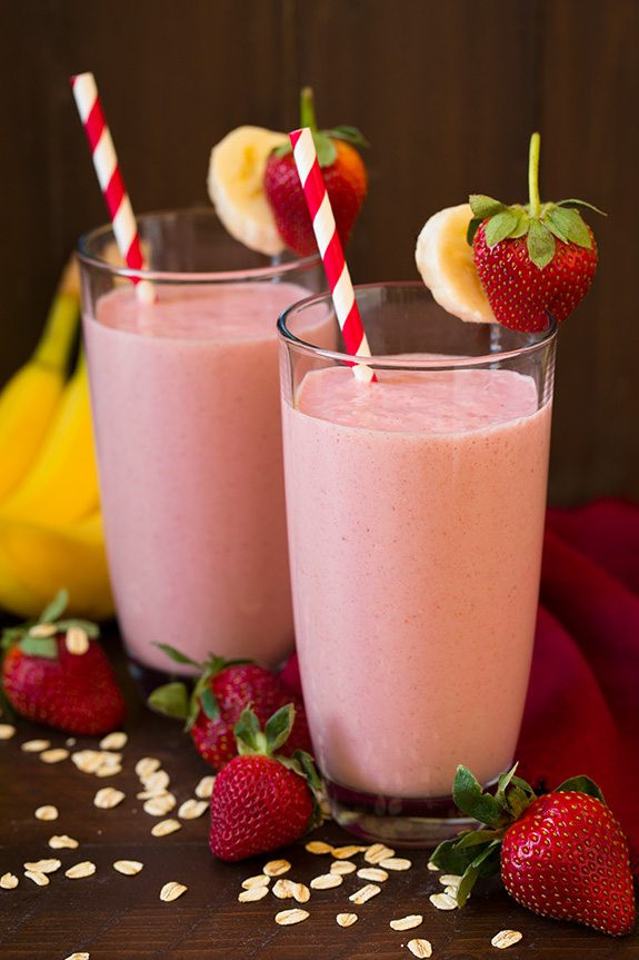 Smoothie With Oats
 Strawberry Banana Oat Smoothie Cooking Classy