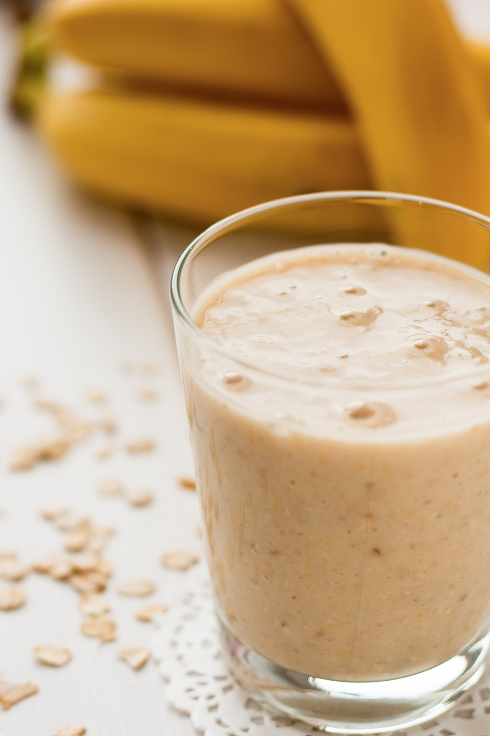 Smoothie With Oats
 Greek Goddess Banana Oat Protein Smoothie All