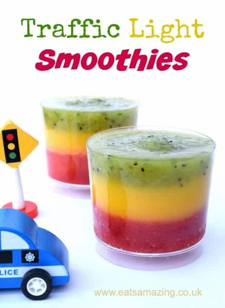 Smoothies Recipes For Kids
 Traffic Light Fruit Smoothie Recipe