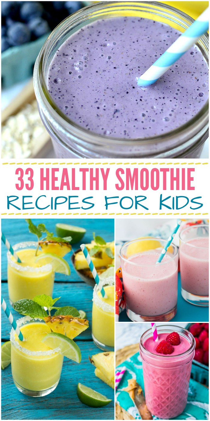 Smoothies Recipes For Kids
 33 Healthy Smoothie Recipes for Kids