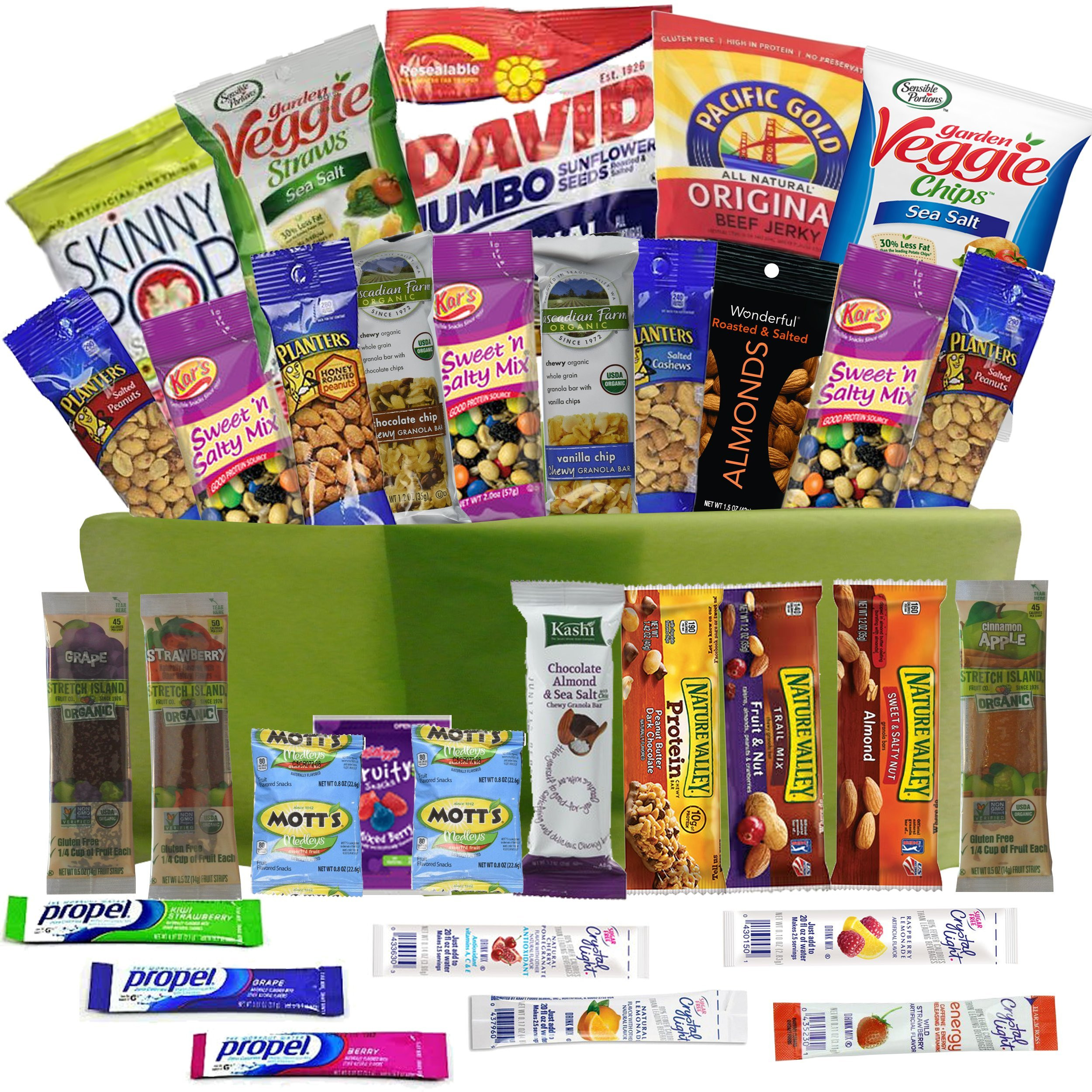 Snack Gift Basket Ideas
 Amazon Healthy Snacks Gift Basket Care Package 32