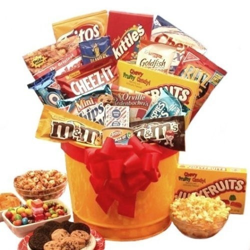 Snack Gift Basket Ideas
 67 best images about snacking t basket on Pinterest